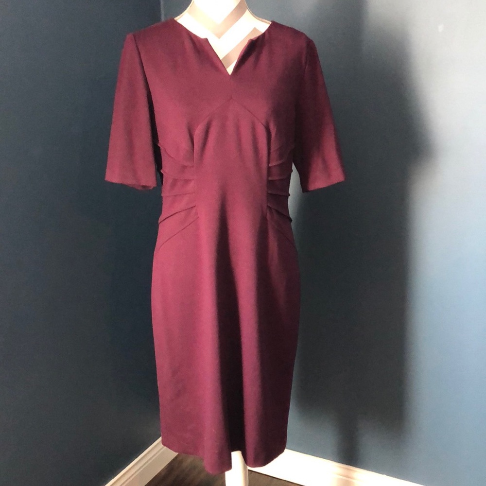 Alex Marie plum colored dress